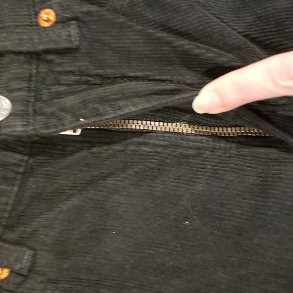 Re/Done Black Corduroy Flare Bootcut Pants 25 NEW - Picture 4 of 8